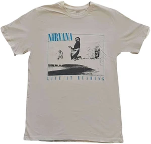 Nirvana Camiseta de manga corta Live At Reading Sand M