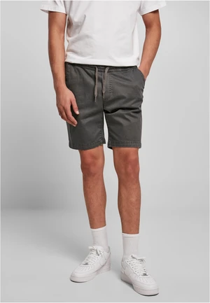 Stretch Twill Joggshorts darkshadow