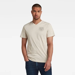 T-shirt - G-star RAW Compact jersey o cream