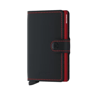 Secrid Miniwallet Matte Black&Red