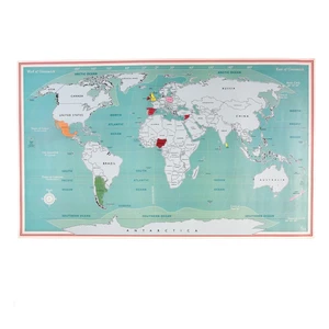 Mapa do zdrapywania 87x52 cm World Map – Rex London