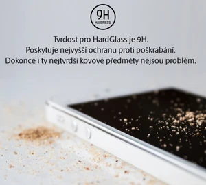 Tvrzené sklo 3mk HardGlass pro Apple iPhone 5S