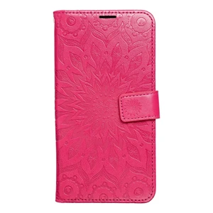 Flipové pouzdro MEZZO Book case pro Xiaomi Redmi Note 12 Pro+ 5G, mandala magenta