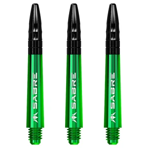 Násadky Mission Sabre Shafts Green Tweenie 3ks