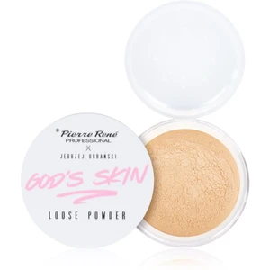 Pierre René Glory by Jędrzej Urbański God's Skin Loose Powder rozjasňující sypký pudr pro sametový vzhled pleti 12 g