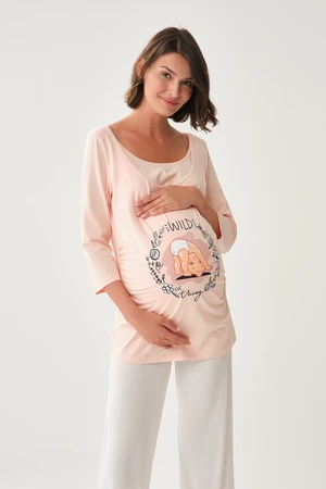 Top de pigiama premaman da donna Dagi Maternity