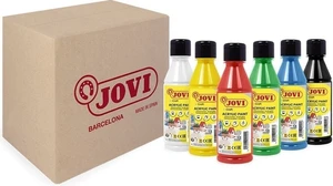 Jovi 680/6A Ensemble de peintures acryliques 6 x 250 ml