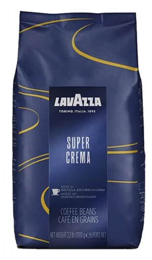 LAVAZZA Super Crema zrnková káva 1000 g