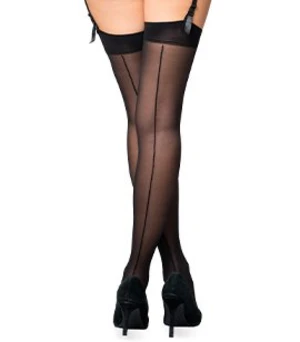 Women's elegant stockings 647 20 DEN - black