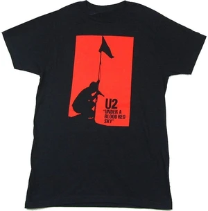 U2 Koszulka Blood Red Sky Black S