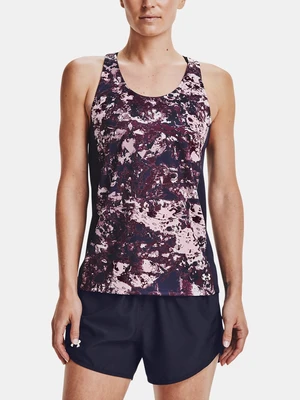 Under Armour Tílko UA Fly By Printed Tank-PNK - Dámské