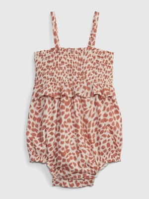 GAP Baby overal na ramínka leopard - Holky