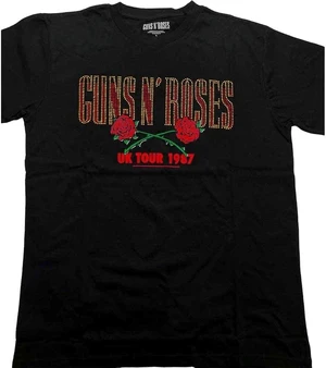 Guns N' Roses T-Shirt 87 Tour Unisex Black XL