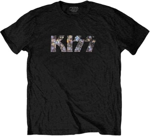 Kiss Tricou Logo Unisex Black M