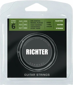 Richter Ion Coated Electric Guitar Strings - 010-060 Cuerdas para guitarra eléctrica