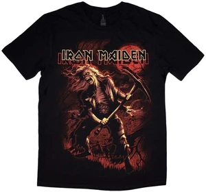 Iron Maiden Tricou Benjamin Breeg Red Graphic Unisex Black S