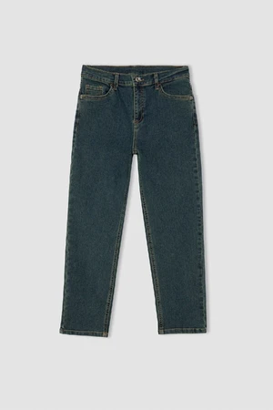 DEFACTO Boy Straight Fit Straight Leg Pocket Jean Trousers