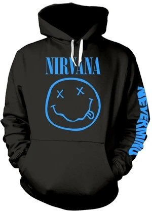 Nirvana Felpa con cappuccio Nevermind Black L