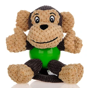 Reedog monkey ball, pískací hračka pro psy, 17 cm