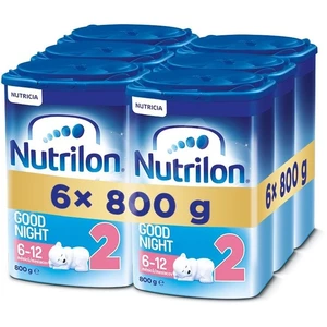 NUTRILON 2 Good Night Pokračovací mléko od ukončeného 6. měsíce 6 x 800 g