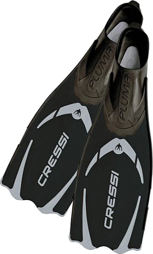 Cressi Pluma Black/Silver 43-44 Schwimmflossen