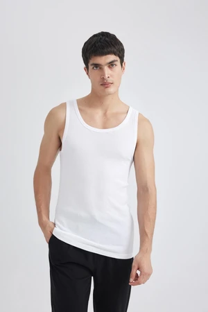 DEFACTO Slim Fit Ribbed 2-pack Undershirt