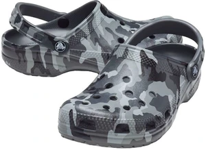 Crocs Classic Printed Camo Clog Szandálok Slate Grey/Multi 41-42