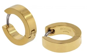 Boccia Titanium Pozlacené titanové náušnice 0510-13