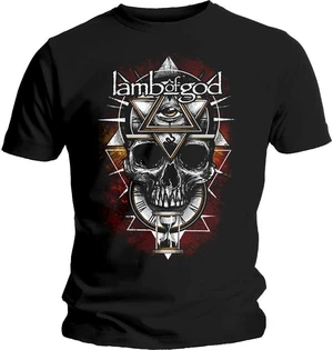 Lamb Of God Tričko All Seeing Red Black S