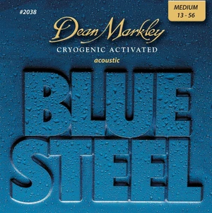 Dean Markley 2038 Blue Steel 13-56 Struny pre akustickú gitaru