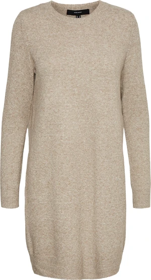 Vero Moda Dámske šaty VMDOFFY Relaxed Fit 10215523 Sepia Tint M