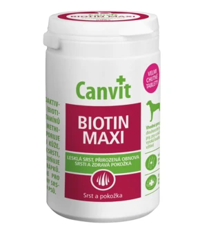 CANVIT Biotin Maxi pro psy 230 g