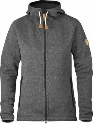 Fjällräven Övik Fleece W Dark Grey L Outdoor Hoodie