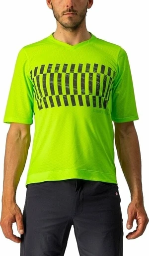 Castelli Trail Tech SS Koszulka Electric Lime/Dark Lime M