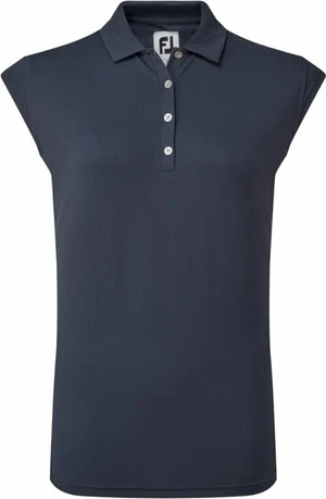 Footjoy Cap Sleeve Rib Knit Navy XS Polo