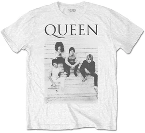 Queen T-shirt Stairs White S