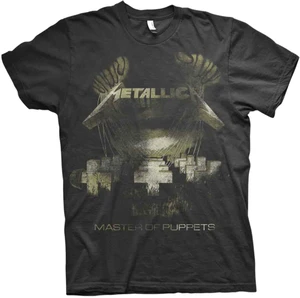 Metallica Ing Master of Puppets Distressed Unisex Black 2XL