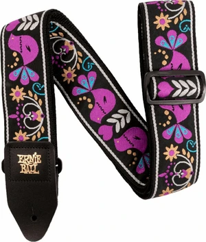 Ernie Ball 5331 Purple Bird Lupin Jacquard Strap Curea de chitară Purple Bird Lupin