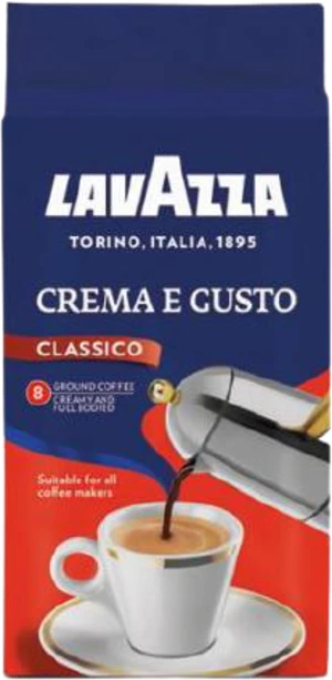 LAVAZZA Crema e Gusto mletá káva 250 g