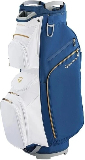 TaylorMade Kalea Gold Navy/White Sac de golf pentru cărucior