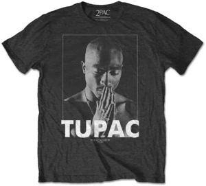 2Pac Ing Praying Unisex Charcoal Grey XL