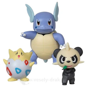 Jazwares Pokémon akčné figúrky Togepi, Pancham, Wartortle 5 - 7 cm