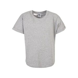 Long Shaped Turnup Tee Boys' T-Shirt - Grey