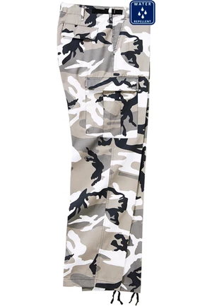 Pantaloni da uomo Urban Classics Snowcamo