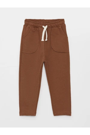 LC Waikiki Baby Boy Tracksuit Bottoms with Elastic Waist.