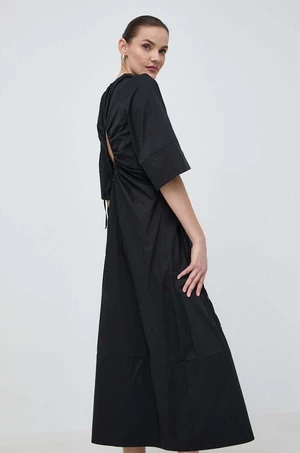 Šaty Liviana Conti černá barva, maxi, L4SK37