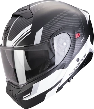 Scorpion EXO 930 EVO SIKON Matt Black/Silver/White 2XL Kask