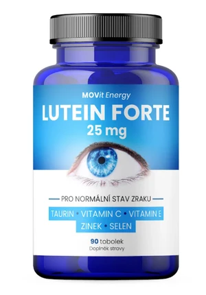 MOVit Energy Luteín Forte 25 mg + Taurín 90 kapsúl