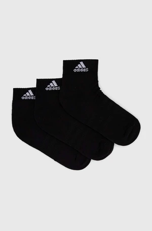 Ponožky adidas 6-pack černá barva, IC1291