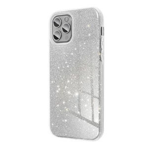 Zadní kryt Shining Case pro Samsung Galaxy A15 5G / A15 4G, stříbrná